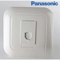 Panasonic Face Plate 1 port RJ45 Cat 6 include Modular Jack RJ45 Panasonic 